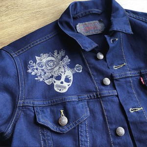 牛仔服装定制徽标